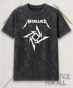Metallica Camisas Bandas Rock Metal Acid Wash T-Shirt / Hoodie