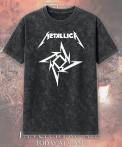 Metallica Camisas Bandas Rock Metal Acid Wash T-Shirt / Hoodie