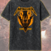 Metallica Camisas Bandas Rock Metal Acid Wash T-Shirt / Hoodie