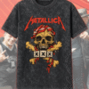 Metallica Band Vintage XXL Acid Wash T-Shirt & Hoodie – Heavy Metal Retro Design (S–5XL)
