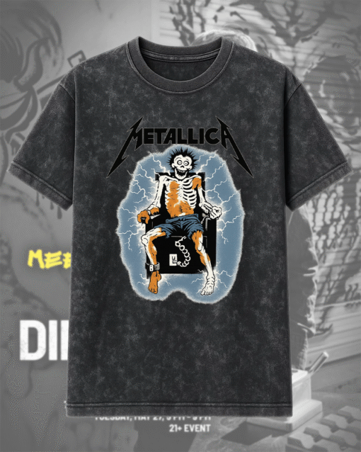 Metallica Kill 'Em All Tour Band Tee & Hoodie Acid Wash Vintage Merch Traffic Edition