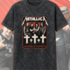 Vintage Master Of Puppets Photo Acid Wash T-Shirt, Hoodie – Classic Metallica Merch