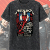 Enter Sandman Poster Acid Wash T-Shirt, Hoodie – Metallica Iconic Design