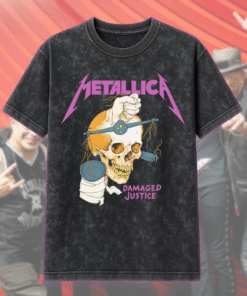 Harvester of Sorrow Acid Wash T-Shirt, Hoodie – Iconic Metallica Design