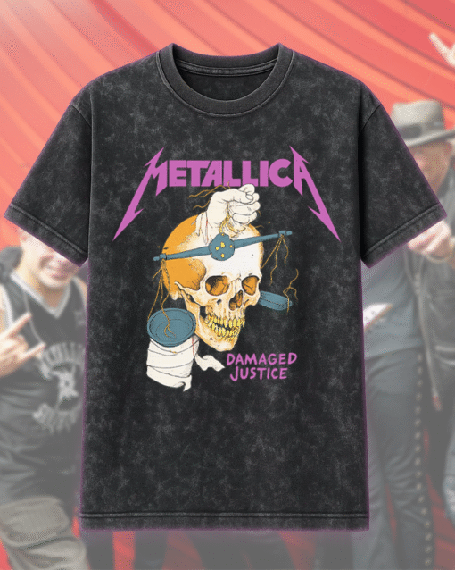 Harvester of Sorrow Acid Wash T-Shirt, Hoodie – Iconic Metallica Design