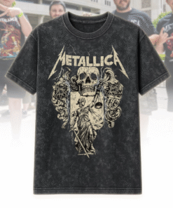 Metallica “...And Justice For All” Acid Wash T-Shirt, Hoodie – 1988 Vintage Tribute