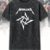 Metallica M72 Tour 2025 – 2 Sided Acid Wash T-Shirt / Hoodie