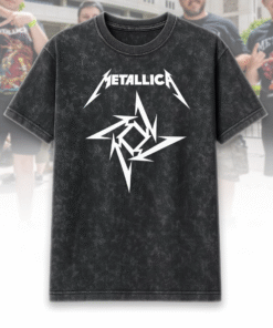 Metallica Camisas Bandas Rock Metal Acid Wash T-Shirt / Hoodie