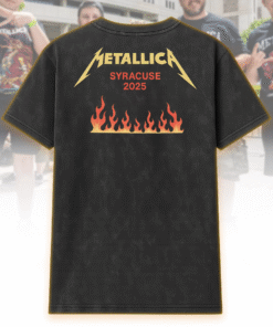 Metallica M72 Syracuse 2025 Acid Wash T-Shirt, Hoodie – Official North America Tour Drop