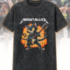 Meowtallica Acid Wash T-Shirt, Hoodie – Funny Heavy Metal Cat Design Gift