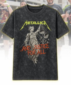 Metallica And Justice For All 2004 Acid Wash T-Shirt, Hoodie – Delta Pro Vintage Reissue (Size M–5XL)