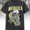 Vintage Metallica 1997 Fixxxer Pushead Skull – Acid Wash T-Shirt / Hoodie (S–5XL)