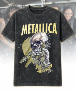 Vintage Metallica 1997 Fixxxer Pushead Skull – Acid Wash T-Shirt / Hoodie (S–5XL)