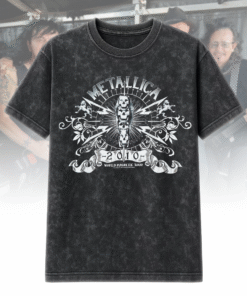 Vintage 2010 Metallica Acid Wash T-Shirt & Hoodie – Heavy Metal Band Graphic Merch (S–5XL)