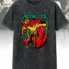 Metallica M72 Philly 2025 Night 2 Red Demon Two-Sided Acid Wash T-Shirt & Hoodie – Lincoln Financial Field, Philadelphia