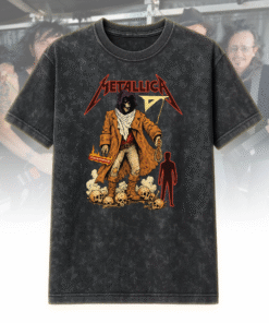 The Unforgiven (Executioner) Acid Wash T-Shirt, Hoodie – Metallica Tribute Vintage Edition