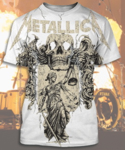 Metallica “...And Justice For All” All Over Print T-Shirt, Hoodie, Long Sleeve, Tank Top – 1988 Graphic Album Tribute