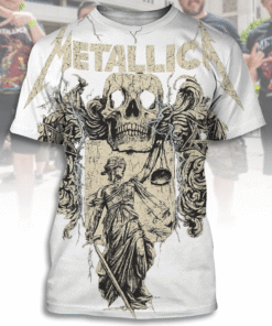 Metallica “...And Justice For All” All Over Print T-Shirt, Hoodie, Long Sleeve, Tank Top – 1988 Graphic Album Tribute