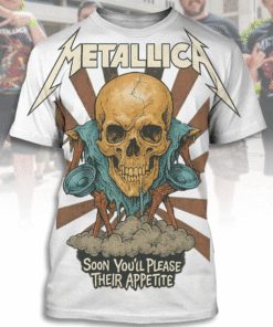 Metallica Black Rock 3D All Over Print T-Shirt, Hoodie, Long Sleeve, Tank Top