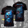 Metallica Rock Band M72 World Tour 2025 – 3D T-Shirt / Hoodie / Long Sleeve / Tank Top – Gift for Men & Women | Sizes S–5XL