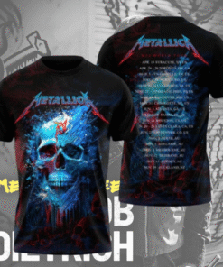 Metallica Rock Band M72 World Tour 2025 – 3D T-Shirt / Hoodie / Long Sleeve / Tank Top – Gift for Men & Women | Sizes S–5XL