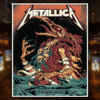 Metallica M72 Tour 2025 Poster Canvas – Philly Pop-Up Lincoln Financial Field