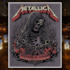 Metallica M72 Landover 2025 Venue Poster – Chained Skeleton Art at Northwest Stadium, Landover, MD