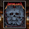 Metallica M72 Nashville Poster Canvas – Nissan Stadium 2025 Pop-Up No Repeat Weekend