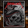 Metallica M72 Tour 2025 Poster Canvas – North America Art by Squindo