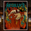 Metallica M72 Philly 2025 Night 1 Poster, Canvas – Lincoln Financial Field Red Devil Art