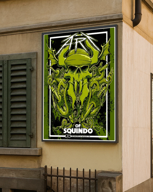 Metallica M72 Tour 2025 Poster Canvas – North America Art by Squindo