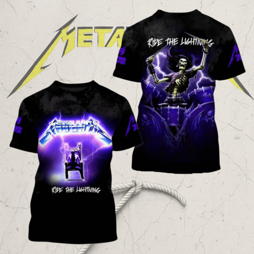 Metallica M72 World Tour Dates 2025 3D T-Shirt, Hoodie, Long Sleeve, Tank Top – All Over Print Gift for Men & Women