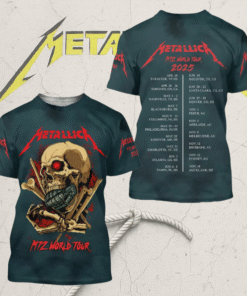 Metallica M72 World Tour 2025 All Over Print T-Shirt, Hoodie, Long Sleeve, Tank Top – Full Graphic Tour Drop