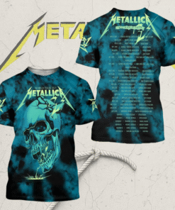 Metallica M72 World Tour 2025 3D T-Shirt, Hoodie, Long Sleeve, Tank Top – All Over Print Must-Have for True Rock Fans