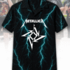 Metallica Camisas Bandas Rock Metal – Hawaiian Shirt & Beach Shorts Set
