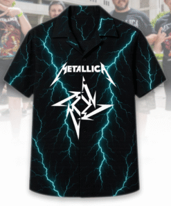 Metallica Camisas Bandas Rock Metal – Hawaiian Shirt & Beach Shorts Set