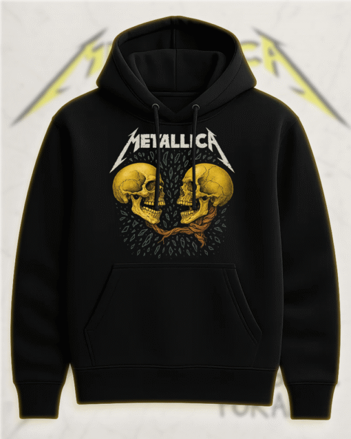 Metallica Sad But True Men Dual Skull T-Shirt, Hoodie, Sweatshirt, Long Sleeve, Tank Top