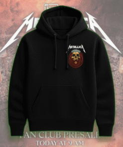 Metallica M72 North American Tour 2025 Double-Sided T-Shirt, Hoodie, Long Sleeve, Sweatshirt, Tank Top – Skull & Eagle Design