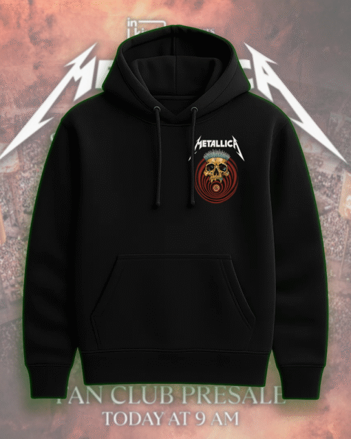 Metallica M72 North American Tour 2025 Double-Sided T-Shirt, Hoodie, Long Sleeve, Sweatshirt, Tank Top – Skull & Eagle Design