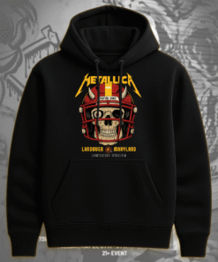 Metallica M72 Landover 2025 Pop-Up Poster Shirt, Hoodie, Sweatshirt, Long Sleeve, Tank Top – May 28 Northwest Stadium Maryland (S–5XL)