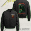 Metallica M72 Buffalo NY 81122 Flaming Bison Bomber Jacket
