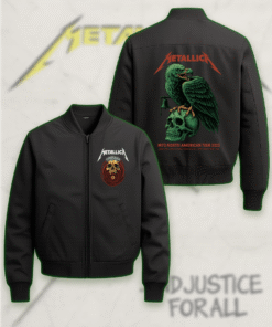 Metallica M72 North American Tour 2025 Double-Sided Bomber Jacket