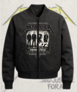 Metallica Virginia Tech Lane Stadium M72 Tour 2024 Bomber Jacket