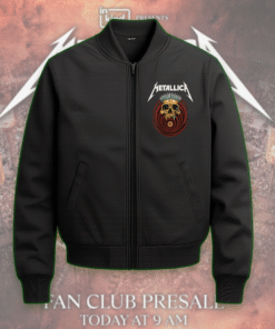 Metallica M72 North American Tour 2025 Double-Sided Bomber Jacket