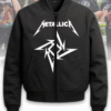 Metallica Camisas Bandas Rock Metal Ninja Star Bomber Jacket