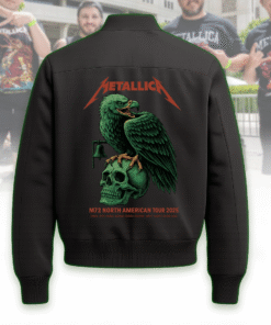 Metallica M72 North American Tour 2025 Double-Sided Bomber Jacket