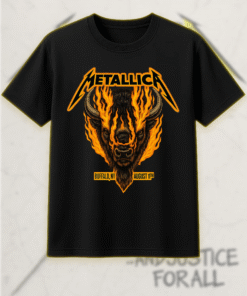 Metallica M72 Tour Buffalo NY August 11 2025 Flaming Bison T-Shirt / Hoodie / Long Sleeve / Sweatshirt / Tank Top