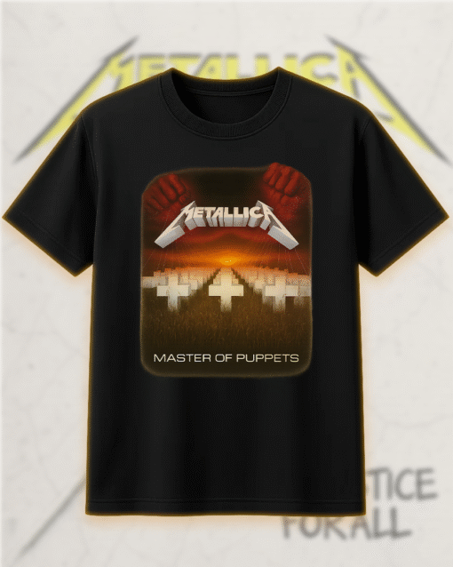 Metallica Master of Puppets Retro 80s T-Shirt, Hoodie, Sweatshirt, Long Sleeve, Tank Top - Image 9