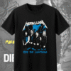 Metallica Ride The Lightning Vintage Tee, Hoodie, Sweatshirt, Long Sleeve, Tank Top – Gildan Heavy Cotton Concert Merch by Rock Off