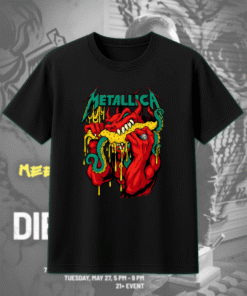 Metallica M72 Philly 2025 Night 2 Red Demon Two-Sided T-Shirt, Hoodie, Long Sleeve, Tank Top & Sweatshirt – Lincoln Financial Field, Philadelphia